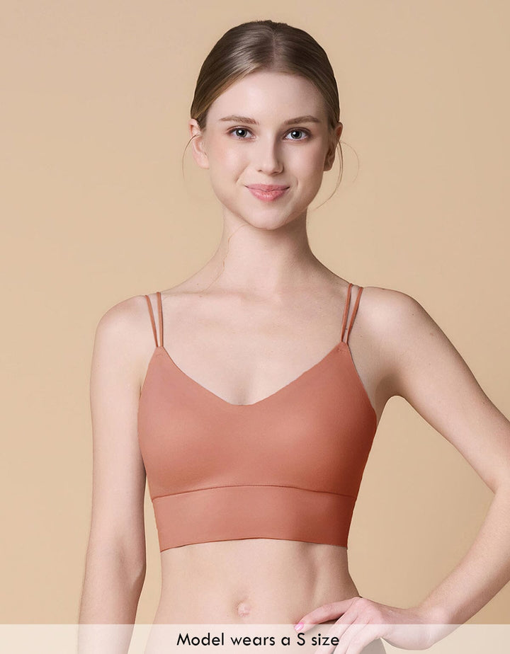 Invisible Longline Triangle Bra Top Bra Her own words 