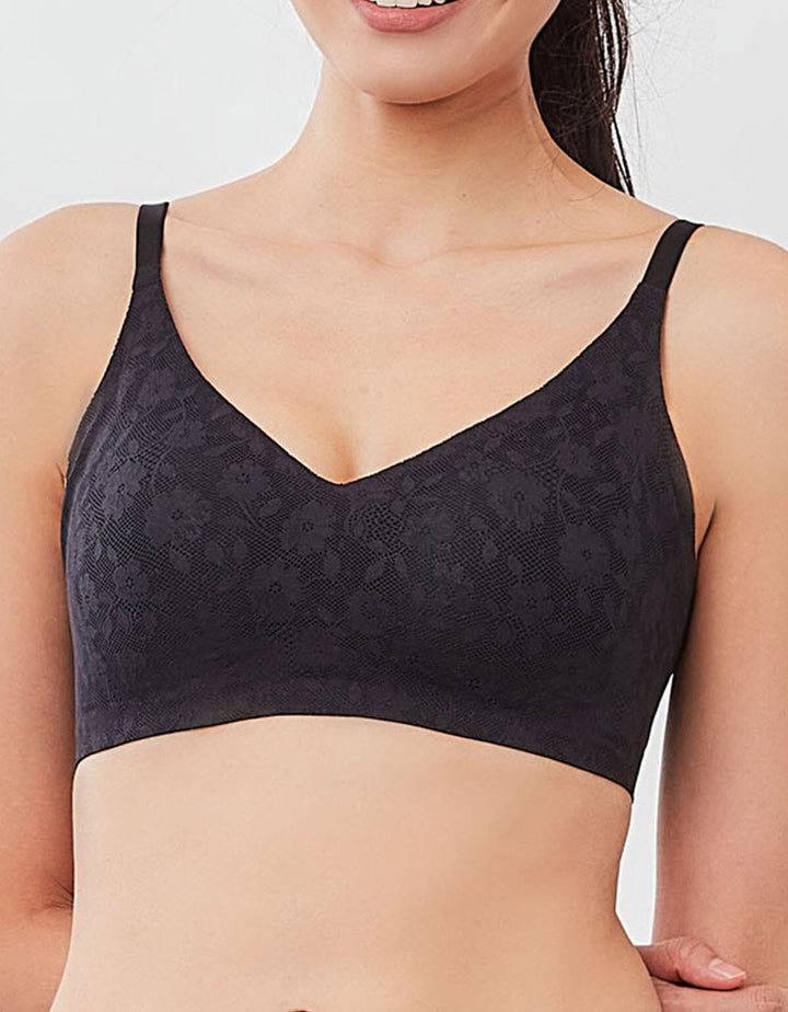 INVISIBLE Lightmesh REextraSkin™ W-Shape support Bralette Bra Her own words 