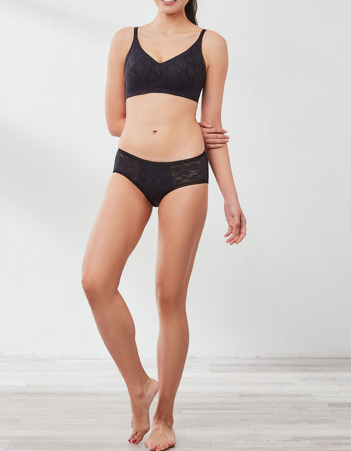 INVISIBLE Lightmesh REextraSkin™ W-Shape support Bralette Bra Her own words 