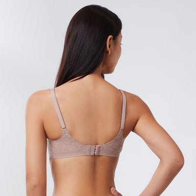 Invisible Lightmesh REextraSkin™ W-Shape support Bralette Bra Her Own Words 