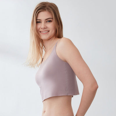 Invisible REextraSkin™ Longline Bra Top Bra Her Own Words 