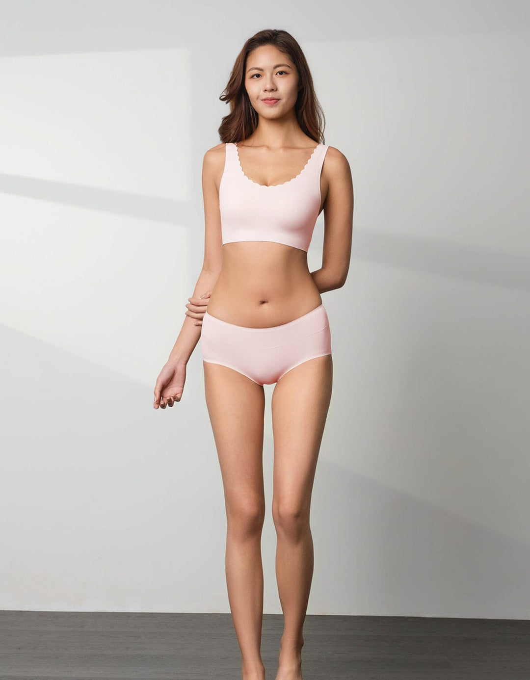 AIRY Ribbed AirFlow 4-in-1 Patented Breathable Light Push Up Bra Top Bra Her own words 