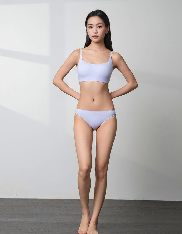 SIGNATURE-ALPHA Square Neck Non Wired Bra Bra Her own words 