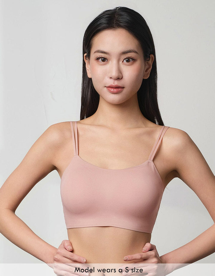 Soft Flexi Spagetti Lightly Lined Bra Top Bra Her own words 