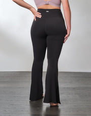 HOW- EFFORTLESS High Waist Kick Flare Full length Sports leggings Leggings Her own words SPORTS