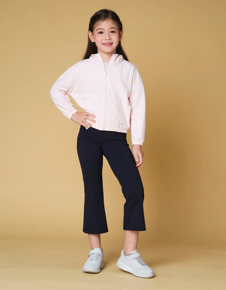 Kids HOW-STAYDRY UV Protection Cool Touch Quick Dry Running Jacket Jacket Her own words SPORTS 