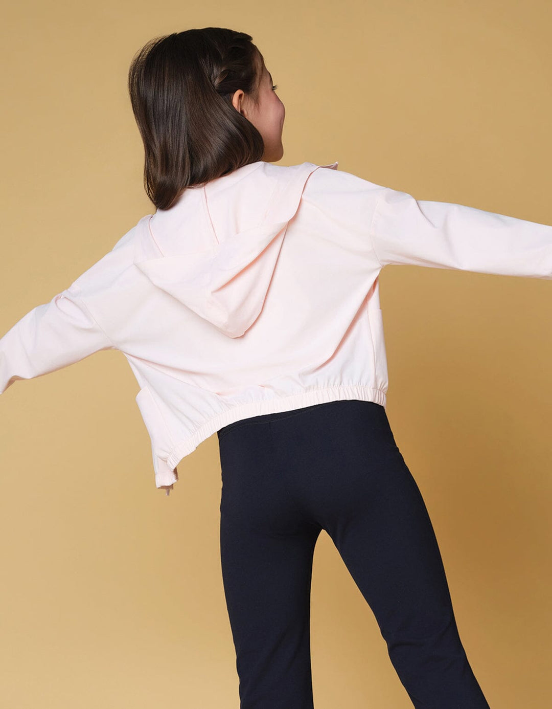 Kids HOW-STAYDRY UV Protection Cool Touch Quick Dry Running Jacket Jacket Her own words SPORTS 