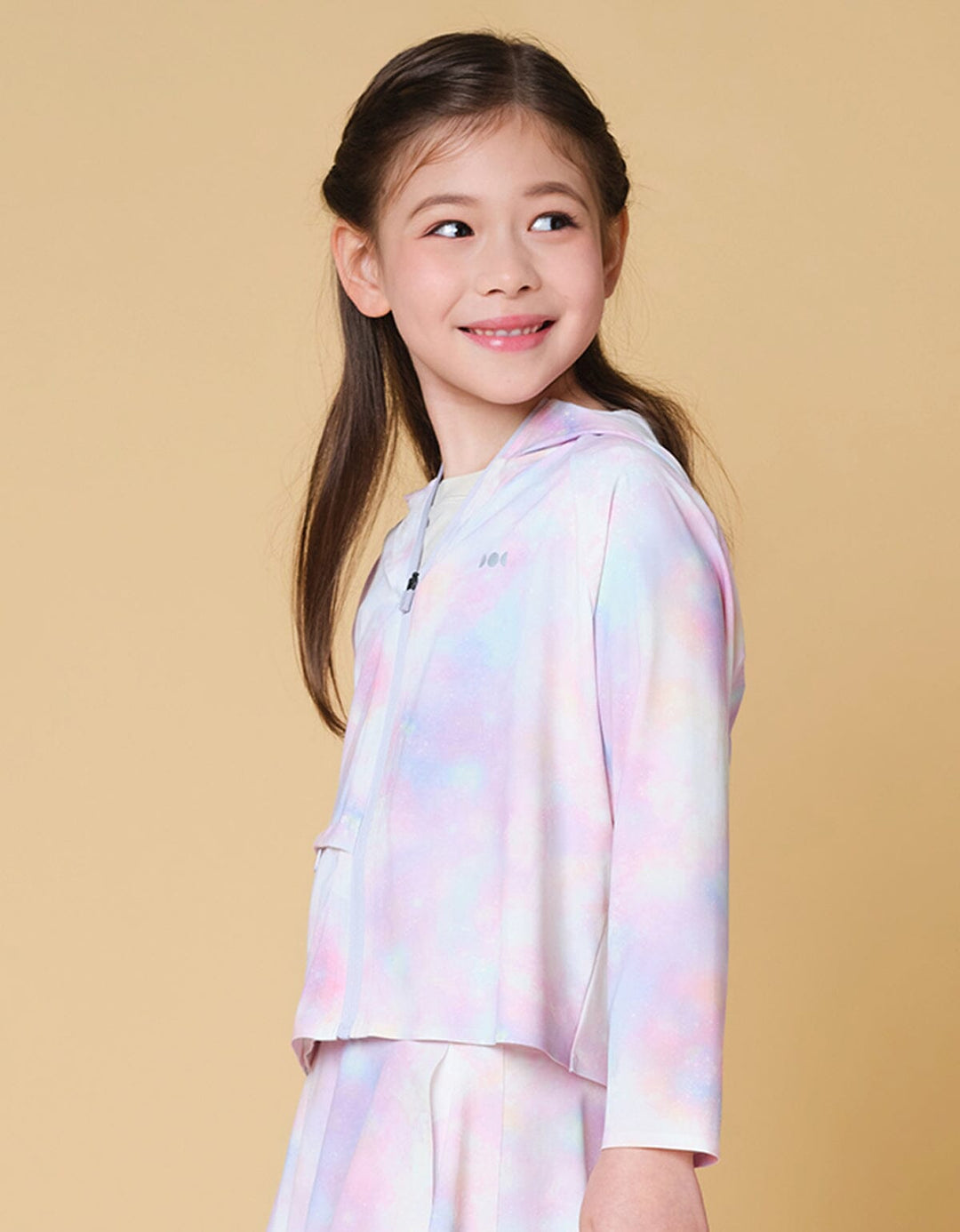 Kids UV Protection Cool Touch Jacket Jacket Her own words SPORTS Galaxy Print 110 
