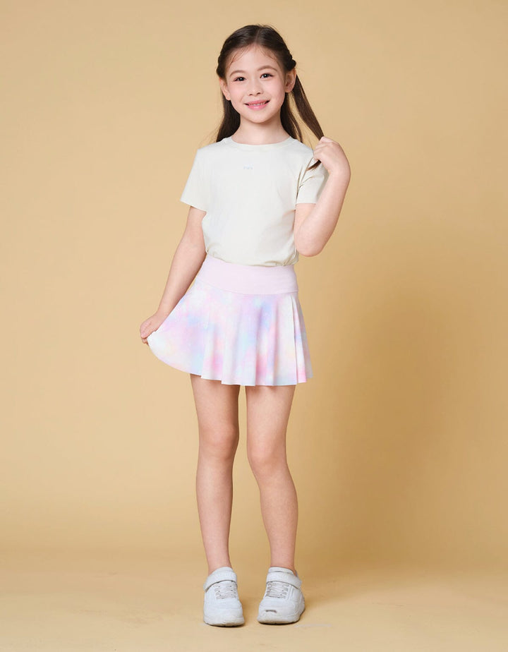 Kids Medium Waist UV Protection Skirts Skorts Her own words SPORTS 