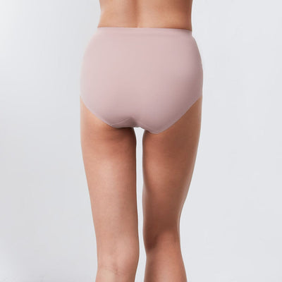 High Waist Light Control Brief Panty Panty Her Own Words Deauville Mauve S 