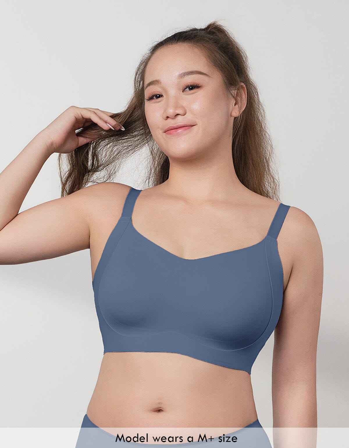 SOLUTION REextraSkin™ & REadGrid™ Max Free W-Support Non Wired Bra Bra Her own words 