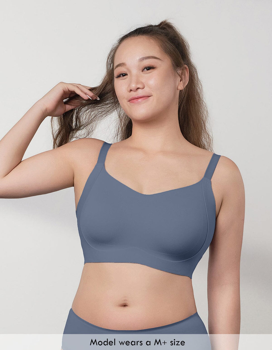 SOLUTION REextraSkin™ & REadGrid™ Max Free W-Support Non Wired Bra Bra Her own words 