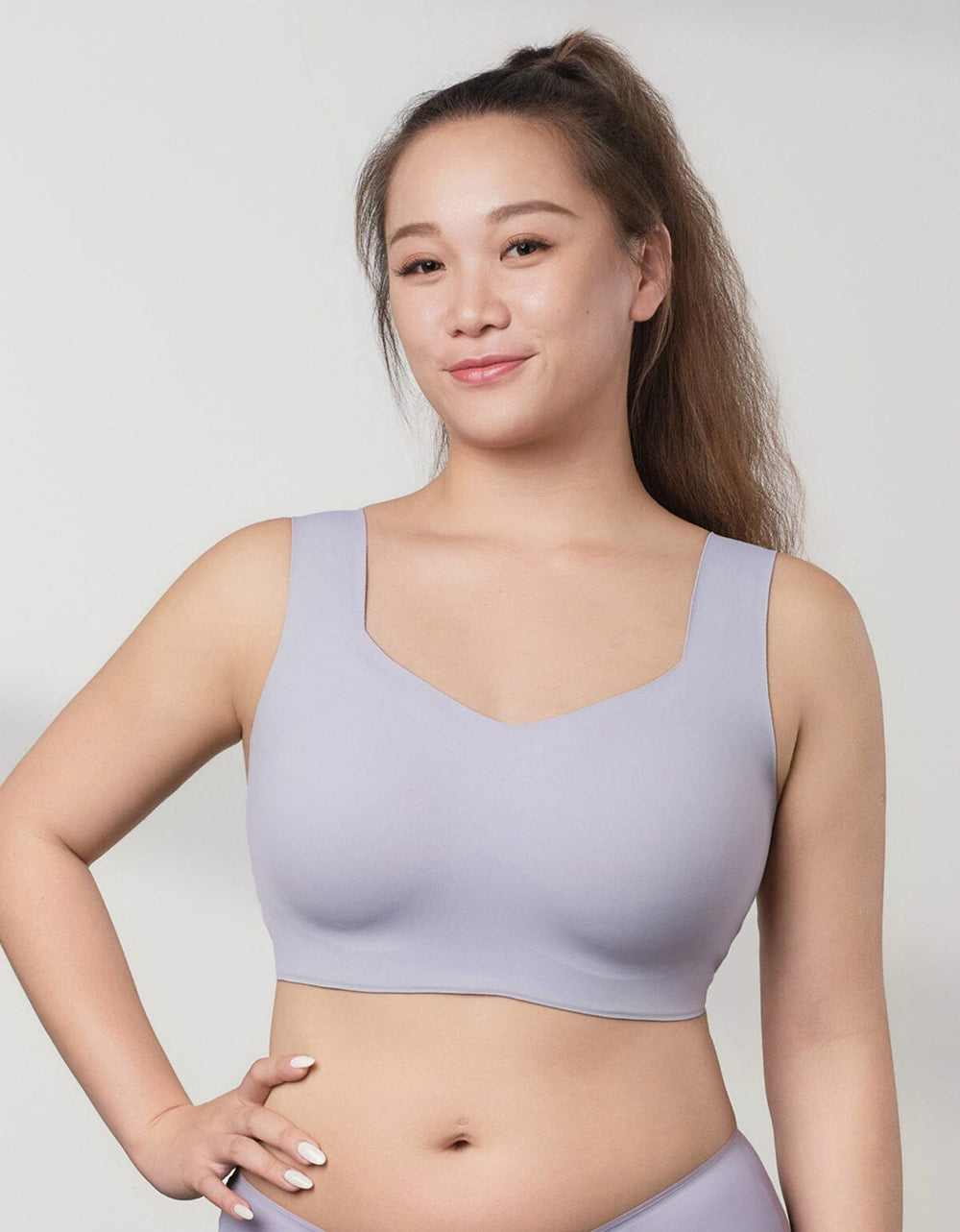 SOLUTION REextraSkin™ Max Free W-support Light Push Up Bra Top Bra Her own words 