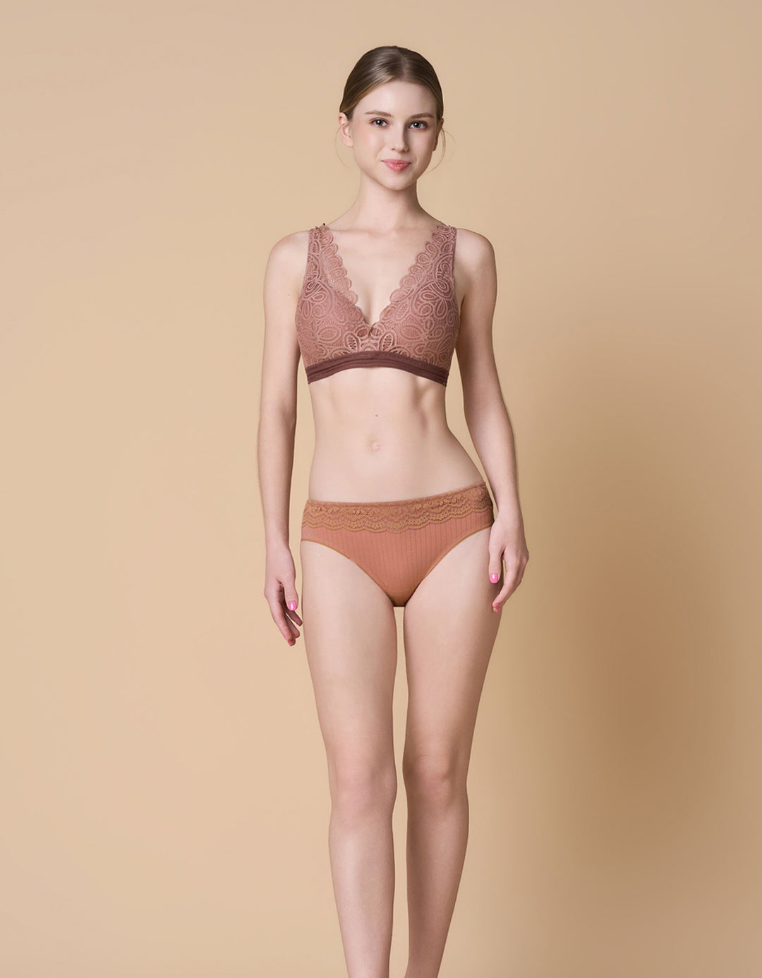 STYLIST Plunge Non Wired Lace Bra Bra Her own words 