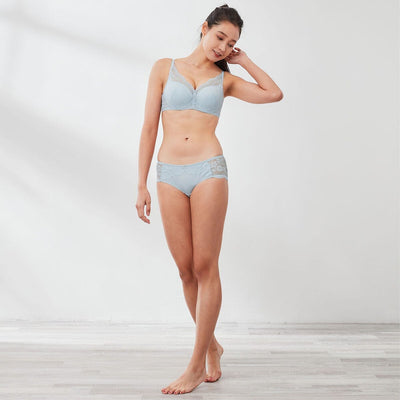 Sustainable REherbafoam??? Plunge Push Up Lace Bra Bra Her Own Words 