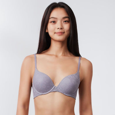 Stylist Lightmesh Airy REmatrixpad™ Soft Touch Lightly Lined Bra Bra Her Own Words Quicksliver 70B 