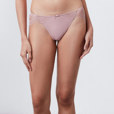 Match Back Lace Bikini Panty Panty Her Own Words Deauville Mauve S 