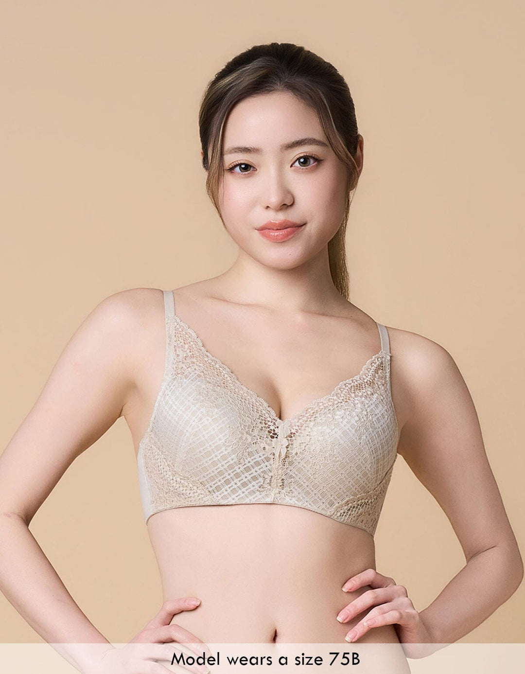 SUSTAINABLE Plunge Push Up Lace Bra Bra Her own words 