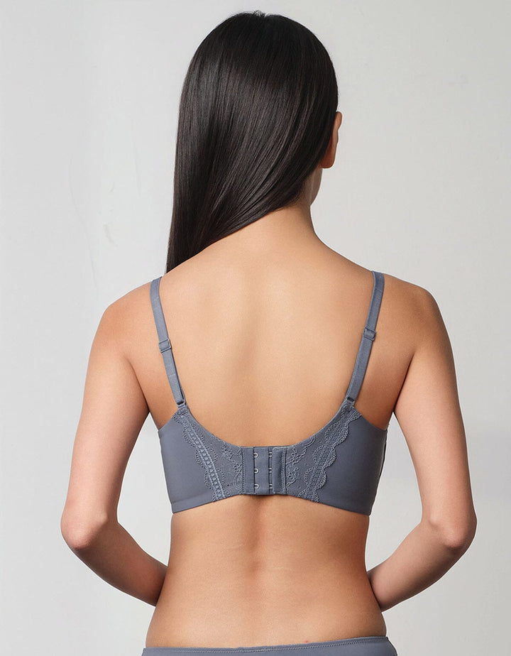 AIRY REmarshmallowPad™ Breathable Plunge Light Push Up Lace Bra Bra Her own words 