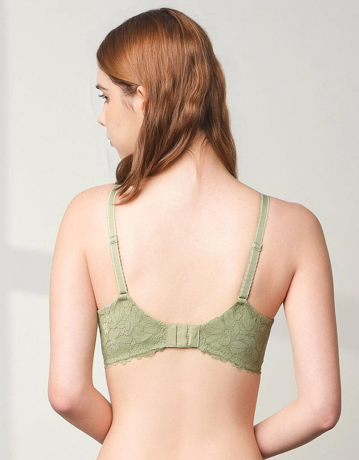 STYLIST ELK Plunge Push Up Lace Bra Bra Her own words 