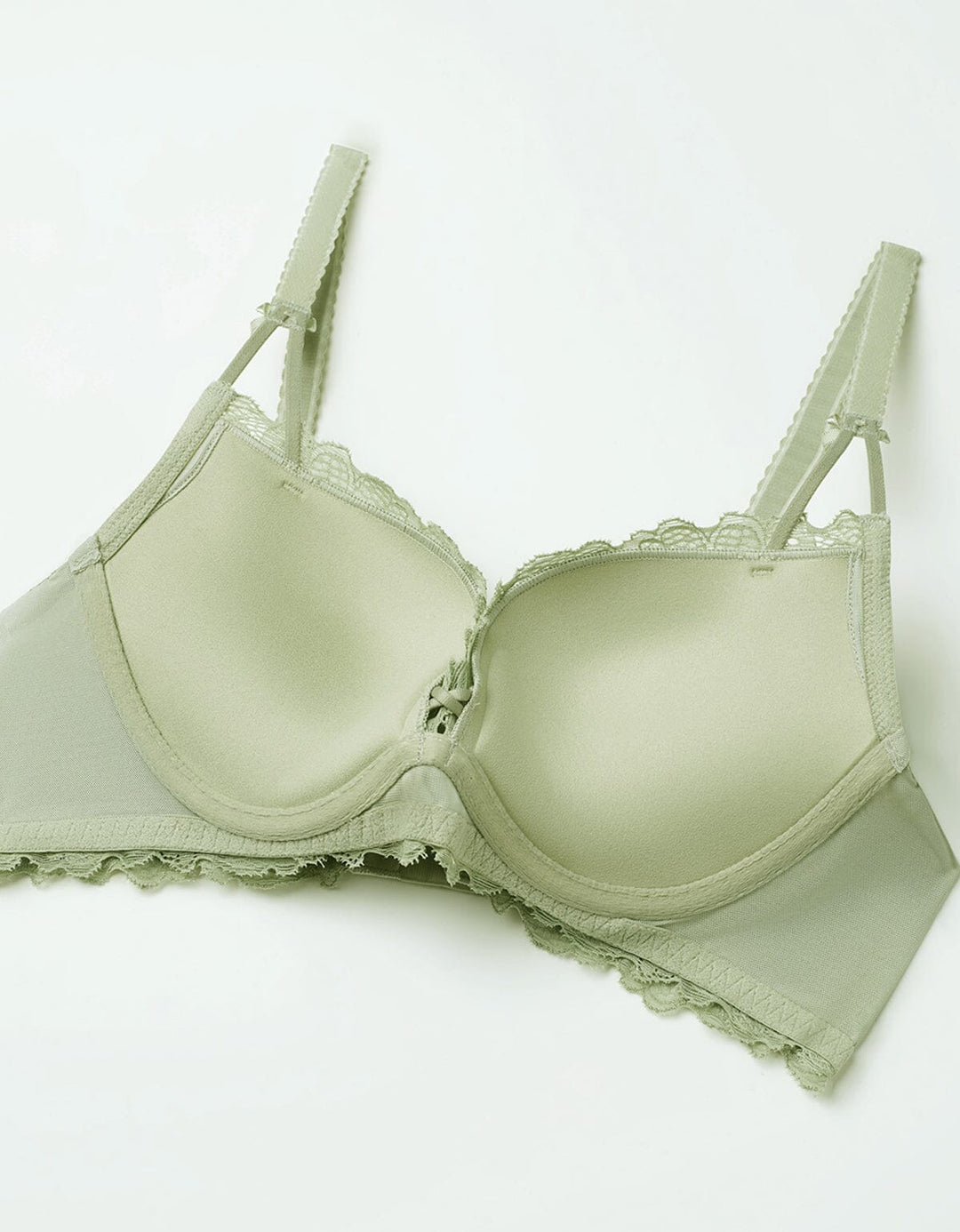 STYLIST ELK Plunge Push Up Lace Bra Bra Her own words Tea 70A 