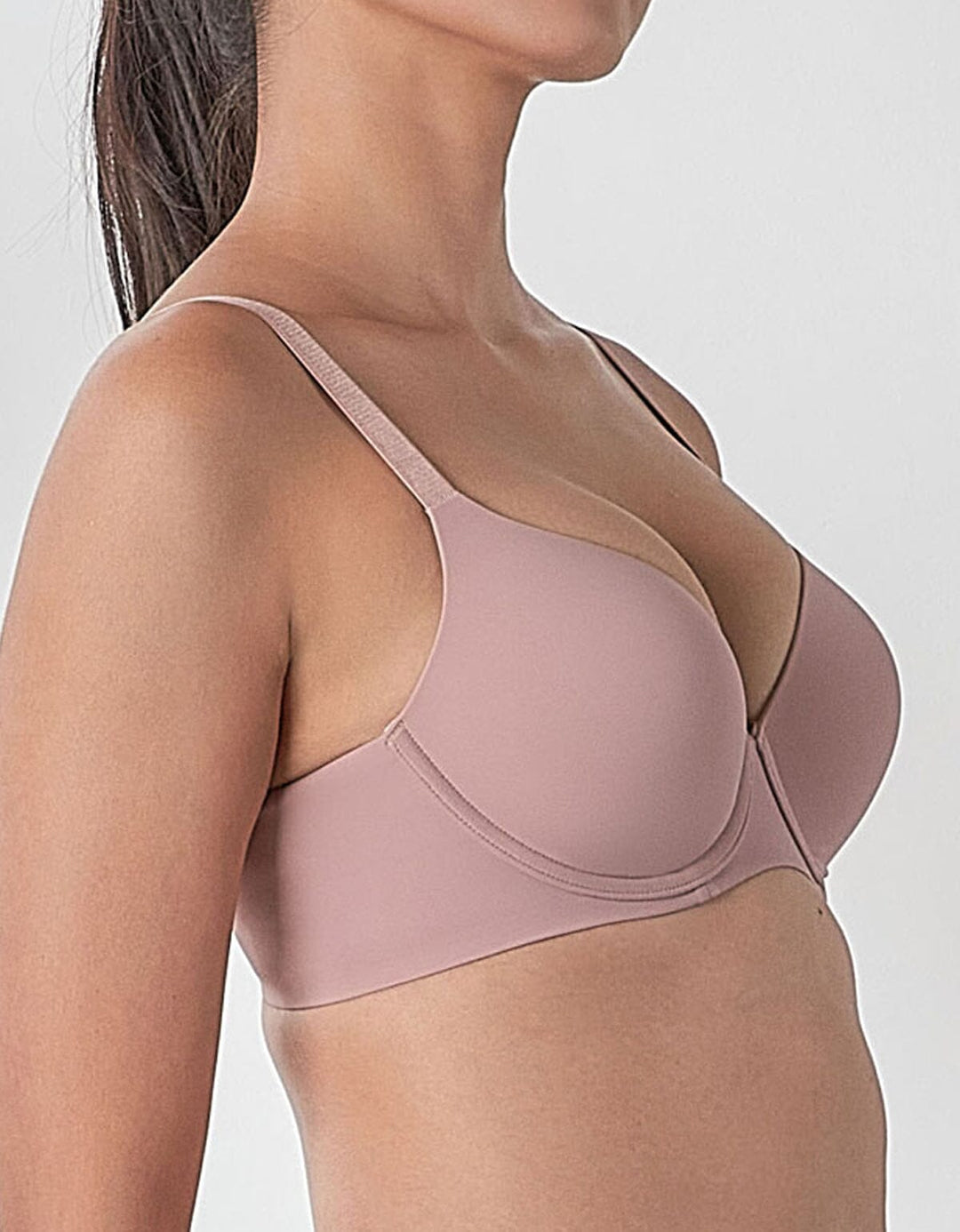 SOLUTION Full Coverage Lightly Lined Bra Bra Her own words Deauville Mauve 70C 