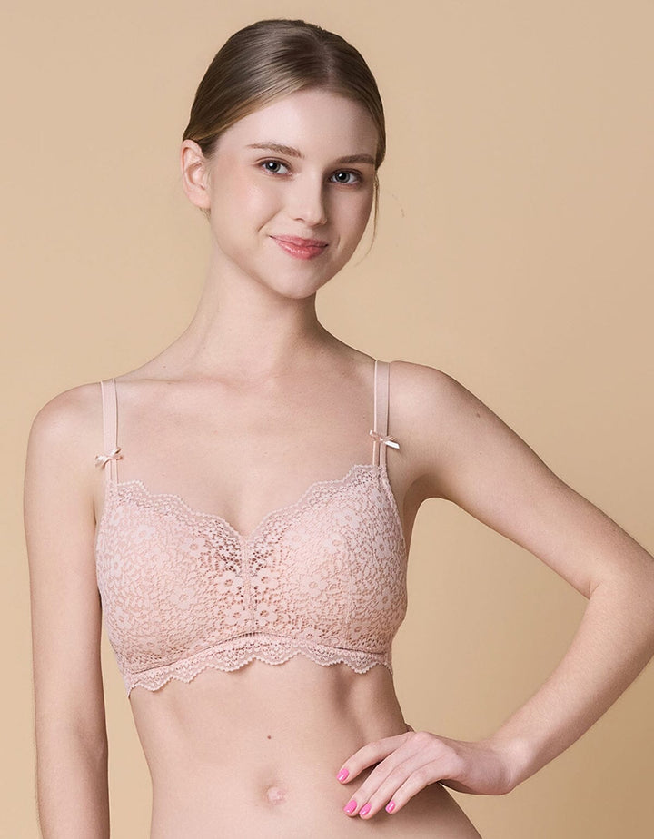 SOLUTION Non Wired Lace Bra Bra Her own words 
