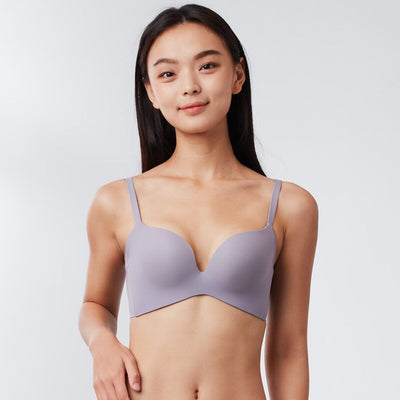 Solution Soft Wire REadGrid™ Wing Butterfly Push Up Bra Bra Her Own Words Quicksilver 70B 