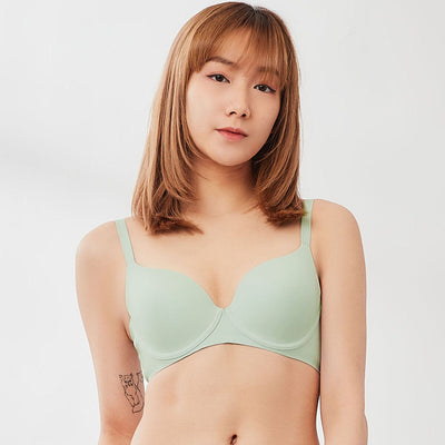 Solution REadGrid™Soft Wire Full Coverage Lightliy Lined Bra Bra Her Own Words Metal 70C 