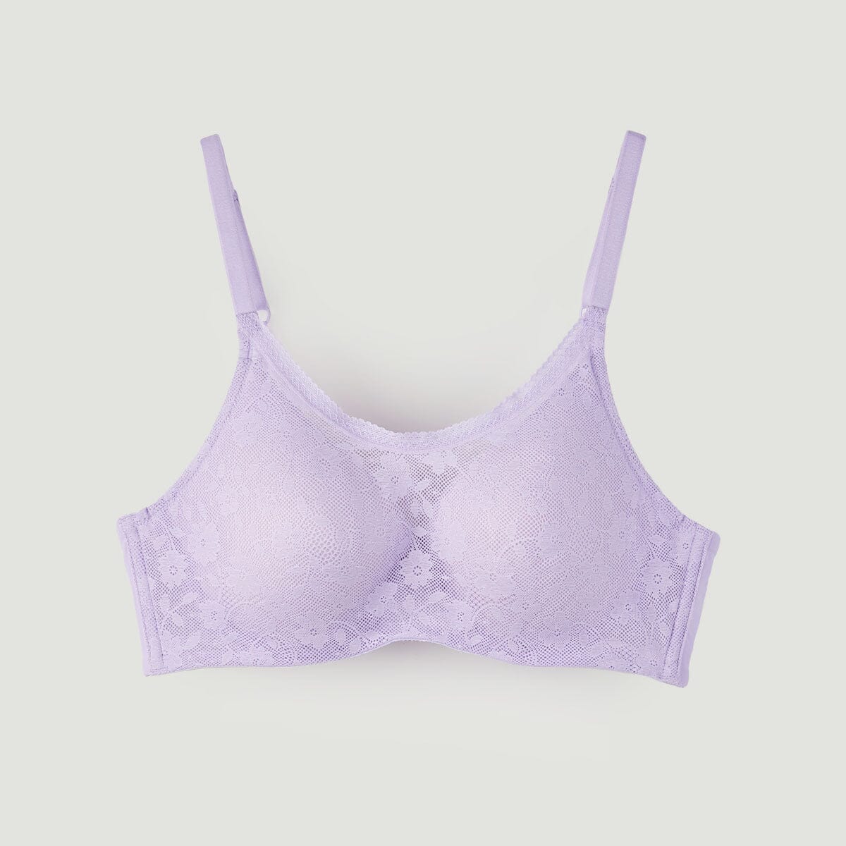 Sustainable REherbafoam™ Full Coverage Lightly Lined Mesh Bra Bra Her Own Words Orchid Petal 75C 