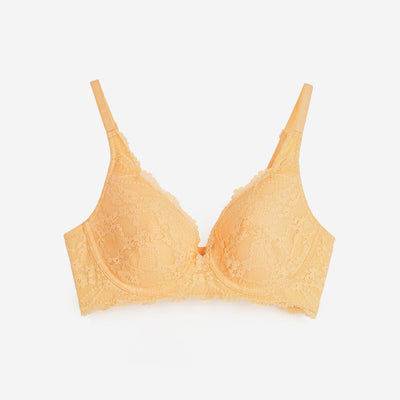 Sustainable REherbafoam™ Soft Touch Full Coverage Lightly Lined Lace Bra Bra Her Own Words 