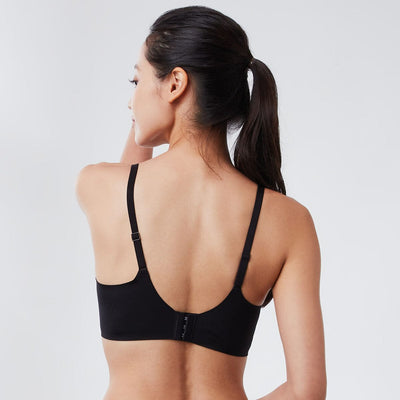 Solution Mega W-Shape Support REsiltech™ Wing Non Wired Lace Bra