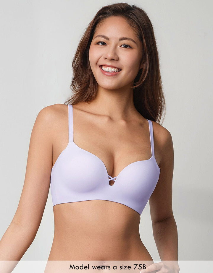 SMOOTH IT REsiltech™ Non Wired Light Push Up Bra Bra Her own words 
