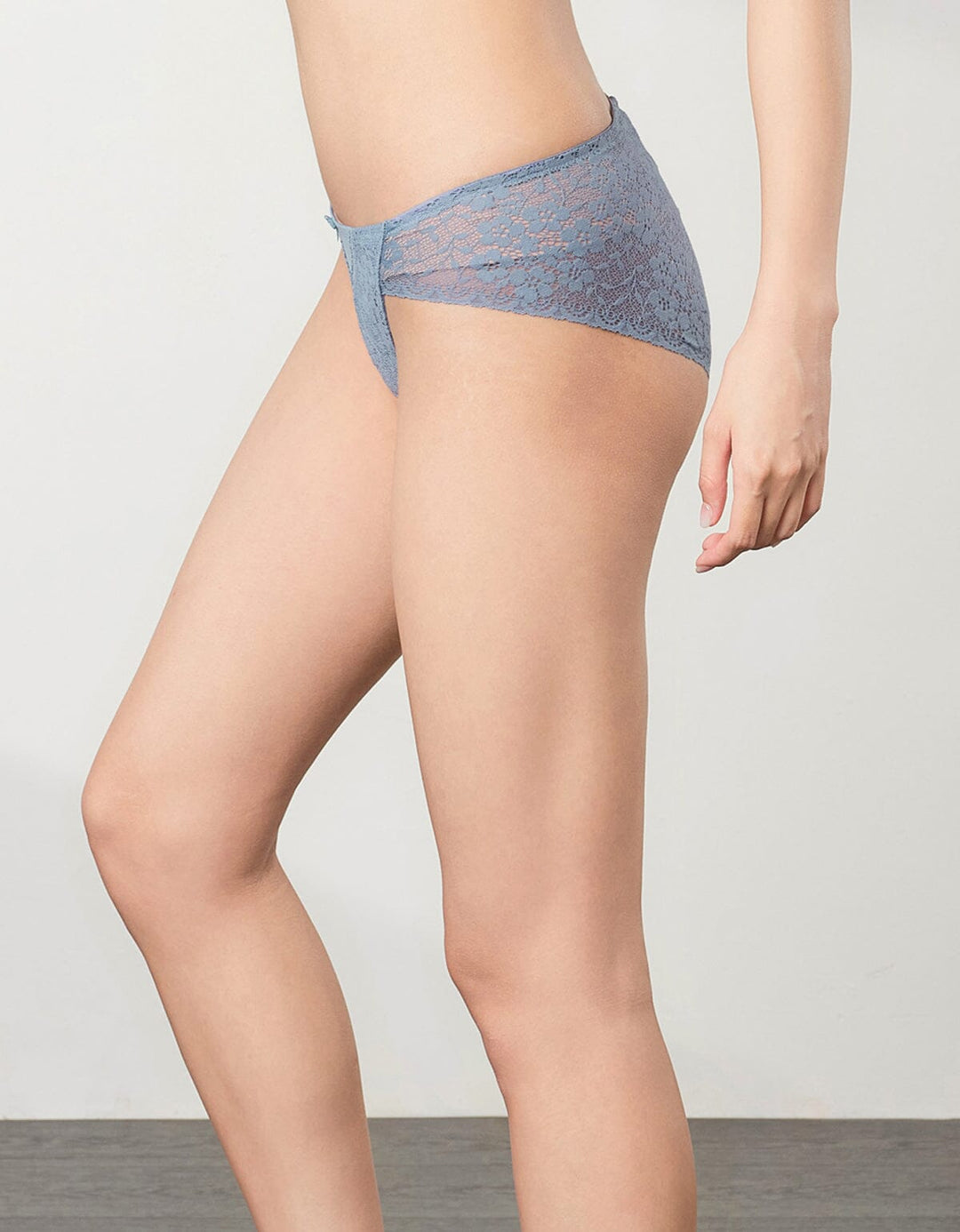 MATCH BACK Bikini Lace Panty Bikini Her own words Faded Denim S 