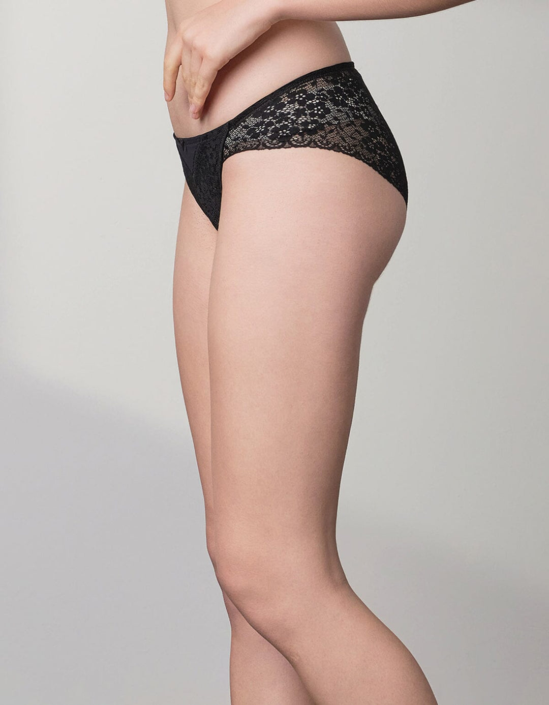 MATCH BACK Bikini Lace Panty Bikini Her own words Black S 