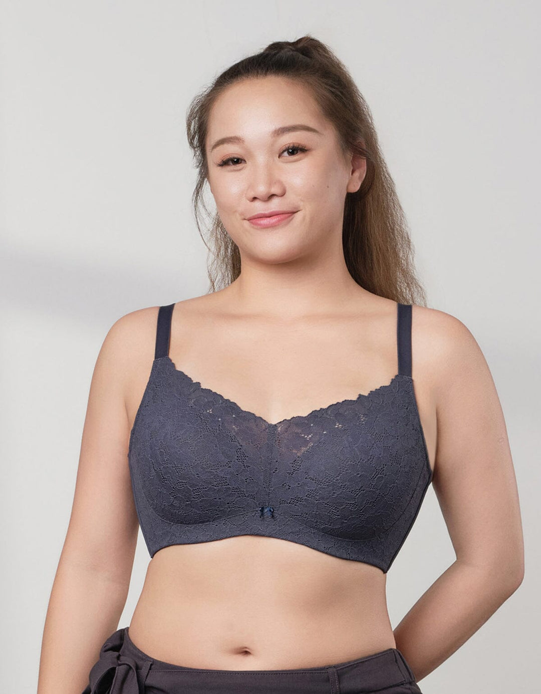 SMOOTH IT Plus Lightly Lined Lace Bra Bra Her own words 