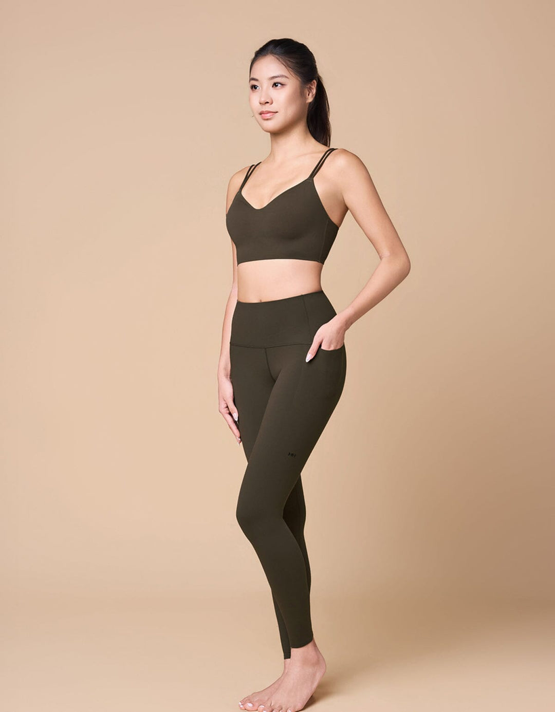 HOW-EFFORTLESS Pocket High Waist Legging Leggings Her own words SPORTS 