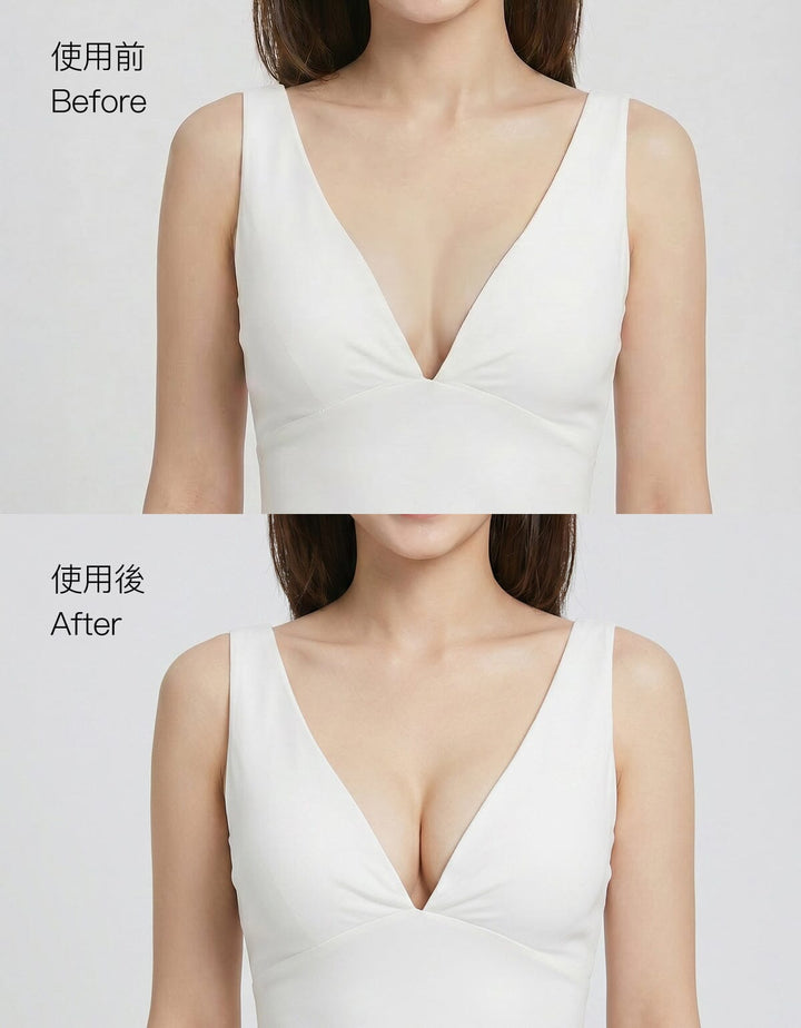 Nude Bra Foam Pad Push Up Triangle Nude Bra Her own words Pink Suede A/B 