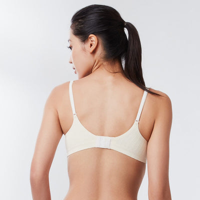 Sustainable REherbafoam™ Seamless Jacquard Knit Lightly Lined Bra Bra Her Own Words 