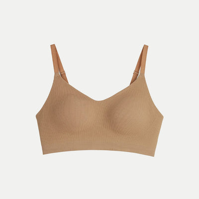 Sustainable REherbafoam™ & REextraSkin™ W-Shape Support Seamless Knit Bra Top Bra Her Own Words 