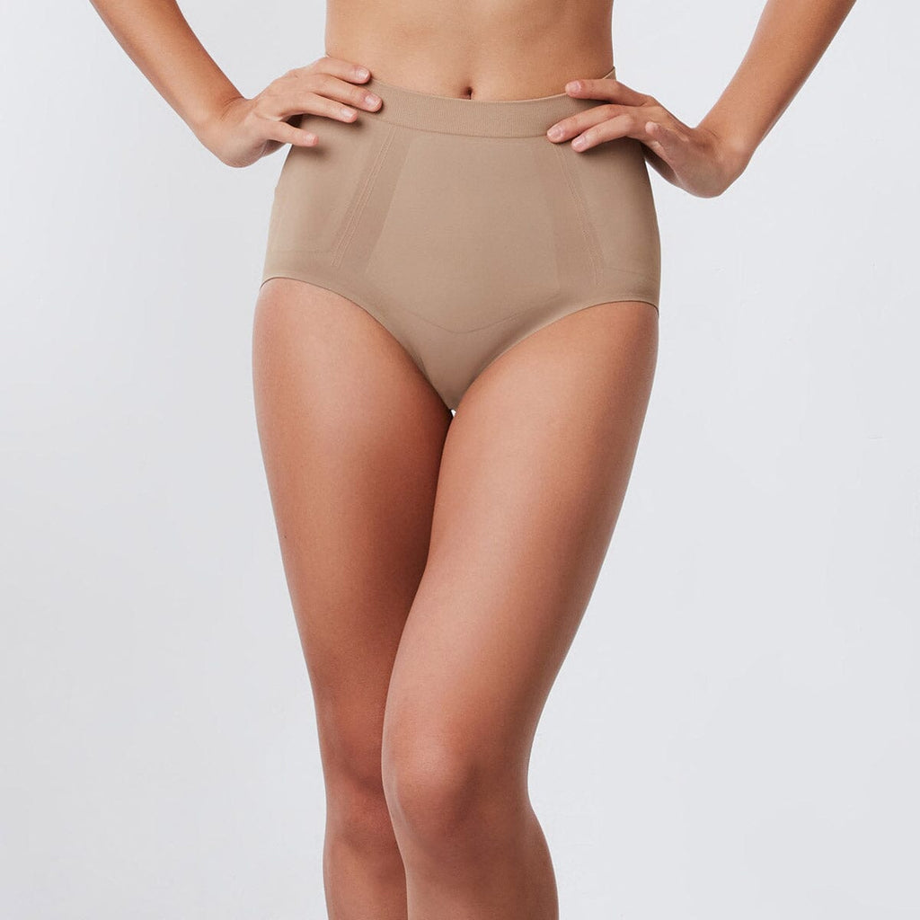 Sustainable Seamless Knit Light Control High-Waist Brief Panty – Her own  words