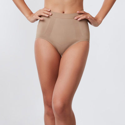 Sustainable Seamless Knit Light Control High-Waist Brief Panty Panty Her own words SPORTS 