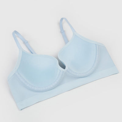 Sustainable REherbafoam™ & REextraSkin™ W-Shape Support Seamless Knit Lightly Lined Bra Bra Her Own Words 