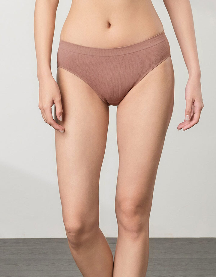 Seamless Knit Jacquard Bikini Panty Bikini Her own words 