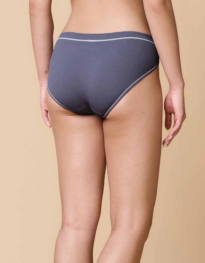 Seamless Knit Rib Bikini Panty Bikini Her own words 