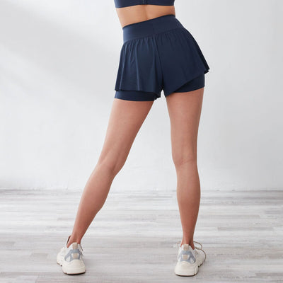 (SS23 1Aug upload) High-Waist Float UV Protection Running Shorts With Inner Liner Shorts Her own words SPORTS 