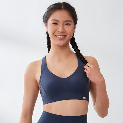Sports Max UV Protection High Impact Sports Bra Sports Bra Her own words SPORTS Blue Nights 70B 