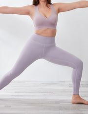 FREE ME V- Neck UV Protection Medium Impact Sports Bra Sports Bra Her own words SPORTS