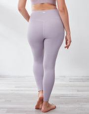 HOW- EFFORTLESS High-Waist UV Protection Full Length Sports Leggings Leggings Her own words SPORTS Lavender Aura S