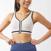 REextraSkin™ Medium Impact Knit Zip Front Sports Bra Sports Bra Her own words SPORTS